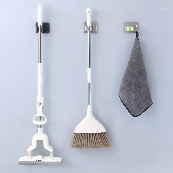 hooks & rails 045 traceless non punching mop rack toilet wall mounted heavy load-bearing household stainless steel clip1
hooks & rails 045 traceless non punching mop rack toilet wall mounted heavy load-bearing household stainless steel clip1