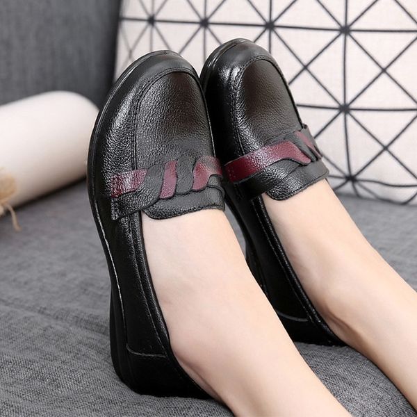 genuine leather shoes for women big size 9-.5 superstar round toe shoe ladies slip-on spring/autumn belt decoration y200320, Black
genuine leather shoes for women big size 9-.5 superstar round toe shoe ladies slip-on spring/autumn belt decoration y200320, Black