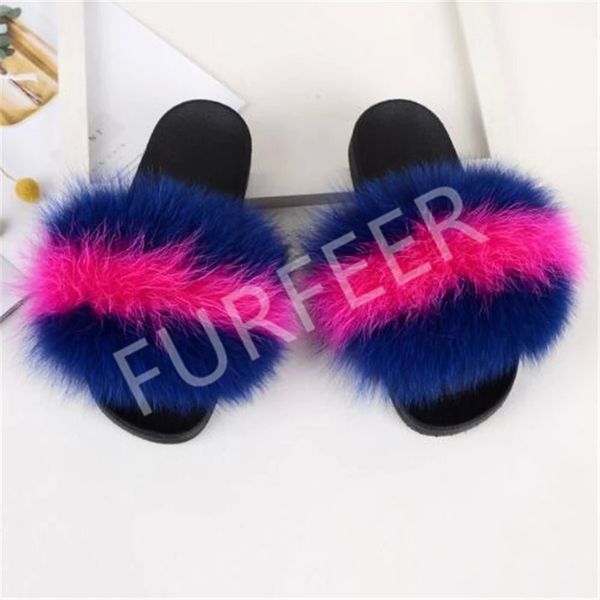 women's winter real fox fur slippers indoor warm fluffy home shoes women stripe fur sandals ladies furry flip flops slides #l072, Black
women's winter real fox fur slippers indoor warm fluffy home shoes women stripe fur sandals ladies furry flip flops slides #l072, Black