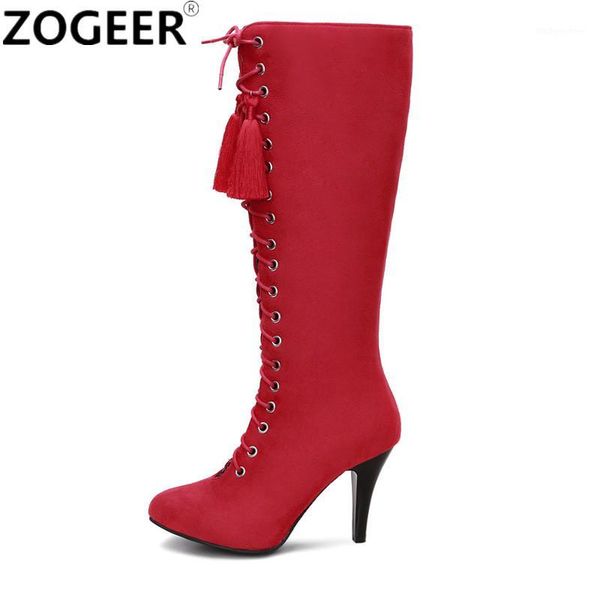 boots flock lace up women fashion fringe high heels long shoes woman summer autumn tassel knee red party shoes1, Black
boots flock lace up women fashion fringe high heels long shoes woman summer autumn tassel knee red party shoes1, Black