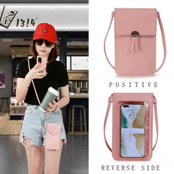 2021 women bag touch screen cell phone purse smartphone wallet leather shoulder strap women's handbag
2021 women bag touch screen cell phone purse smartphone wallet leather shoulder strap women's handbag