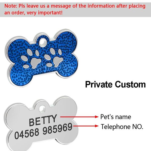 индивидуальные гравированные собака cat id tag tag personalized form form paw paw paw neet plate puppy dogs назовите телефон № теги бесплатн
индивидуальные гравированные собака cat id tag tag personalized form form paw paw paw neet plate puppy dogs назовите телефон № теги бесплатн
