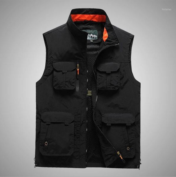 m/6xl multi-pocket classic waistcoat male sleeveless plus size unloading solid coat work vest pgrapher jackets j31491, Black;white
m/6xl multi-pocket classic waistcoat male sleeveless plus size unloading solid coat work vest pgrapher jackets j31491, Black;white