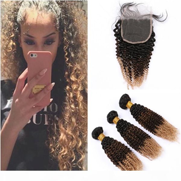 three tone hair bundles with closure #1b 4 27 black brown to honey blonde ombre malaysian human hair weaves with lace closure 4x4
three tone hair bundles with closure #1b 4 27 black brown to honey blonde ombre malaysian human hair weaves with lace closure 4x4