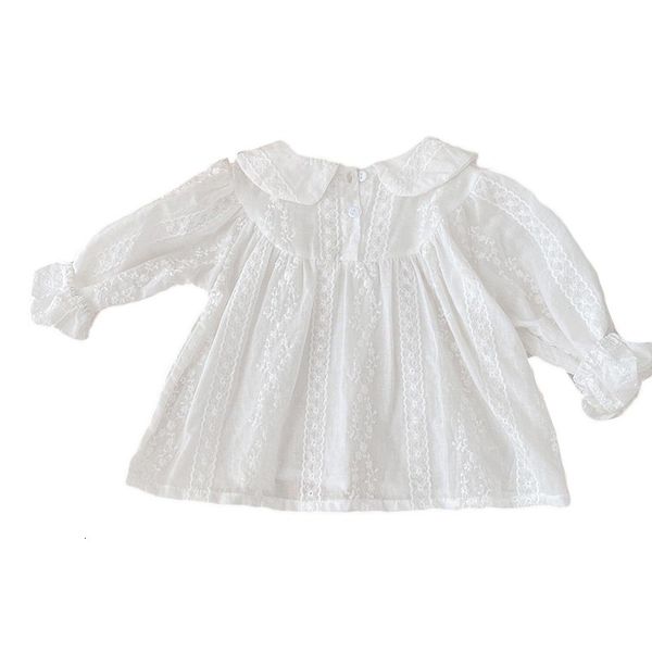 2021 new spring autumn fashion white lace flower shirts peter pan collar children casual long sleeve blouses for girls tee km2k, Black;white
2021 new spring autumn fashion white lace flower shirts peter pan collar children casual long sleeve blouses for girls tee km2k, Black;white