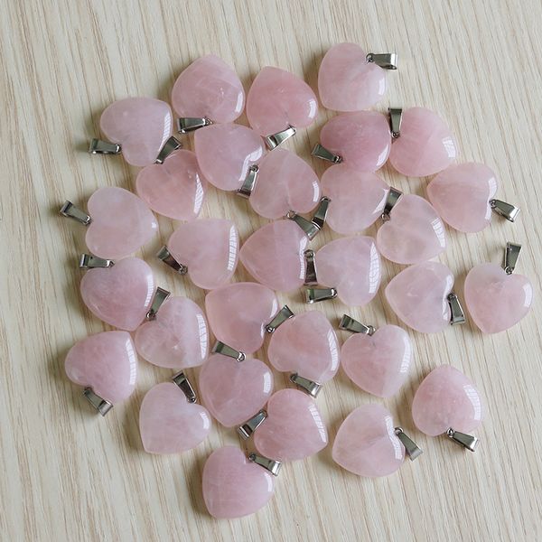 natural stone charms 20mm heart shape rose quartz pendants chakras gem stone fit earrings necklace making assorted, Bronze;silver
natural stone charms 20mm heart shape rose quartz pendants chakras gem stone fit earrings necklace making assorted, Bronze;silver