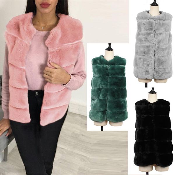 women's vests lanshifei f0058 fashion faux fur vest women fake gelit v-collar sleeveless coat ladie's cut waistcoat, Black;white
women's vests lanshifei f0058 fashion faux fur vest women fake gelit v-collar sleeveless coat ladie's cut waistcoat, Black;white