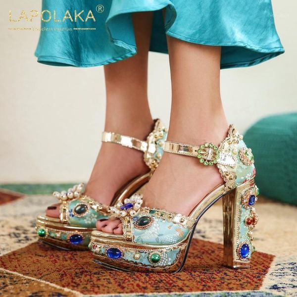 lapolaka 2021 fashion new gladiator sandals women shoes crystal rhinestone bling pearl party wedding summer pump1, Black
lapolaka 2021 fashion new gladiator sandals women shoes crystal rhinestone bling pearl party wedding summer pump1, Black
