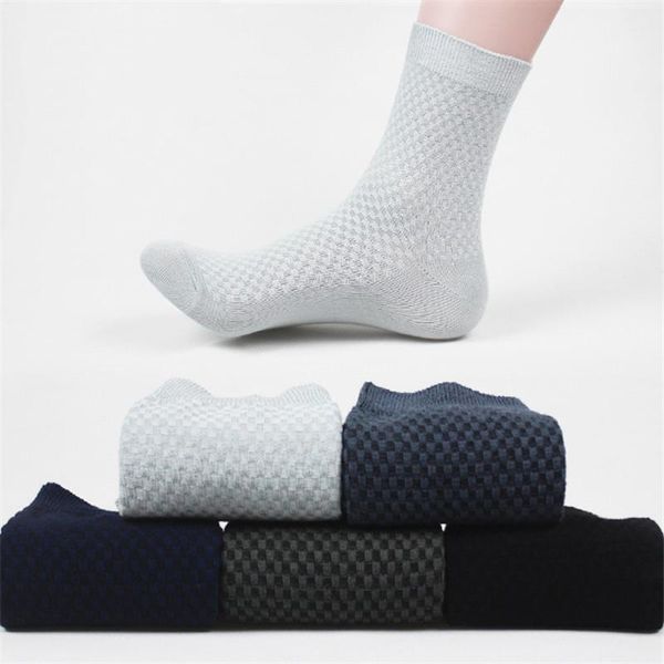 men's socks 5 pairs / lot men brand name bamboo fiber casual business anti-bacterial deodorant breatheable man plaid long sock, Black
men's socks 5 pairs / lot men brand name bamboo fiber casual business anti-bacterial deodorant breatheable man plaid long sock, Black