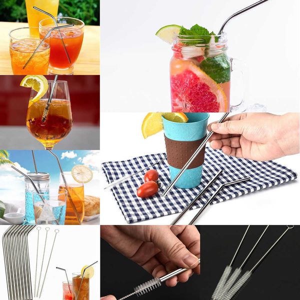 factory price straw reusable drinking with stainless steel metal cleaner brush for wine juice home party bar accessories
factory price straw reusable drinking with stainless steel metal cleaner brush for wine juice home party bar accessories