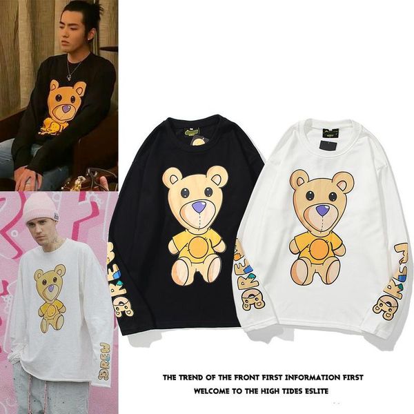 осень новых мужчин и женские модные толстовки улыбающихся любителей лицо плюшевого мишку печать высокой улице добавить бархат с длинным рука, Black
осень новых мужчин и женские модные толстовки улыбающихся любителей лицо плюшевого мишку печать высокой улице добавить бархат с длинным рука, Black