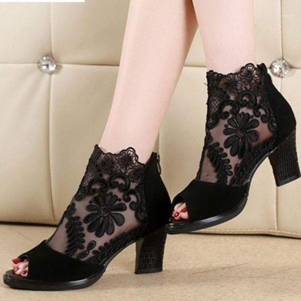 dress shoes summer mesh peep toe sandals heels single women in europe america 2021 spring pumps gauze mujer1, Black
dress shoes summer mesh peep toe sandals heels single women in europe america 2021 spring pumps gauze mujer1, Black