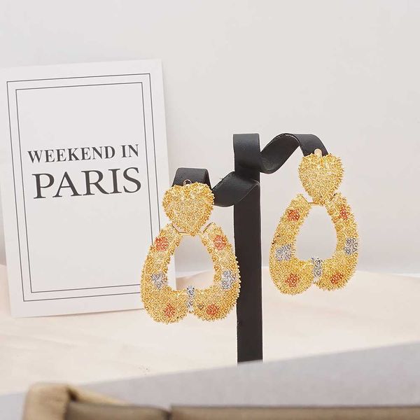 new fashion personality exaggerated metal earrings simple geometric heart-shaped embossed earrings for women stylish, Silver
new fashion personality exaggerated metal earrings simple geometric heart-shaped embossed earrings for women stylish, Silver