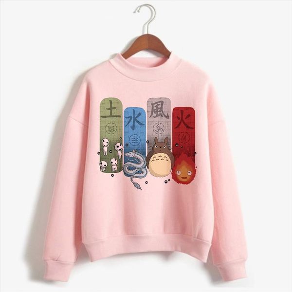 spirited away totoro japanese hood women hoodie studio ghibli kawaii sweatshirt oversized cartoon female ulzzang pink anime, Black
spirited away totoro japanese hood women hoodie studio ghibli kawaii sweatshirt oversized cartoon female ulzzang pink anime, Black