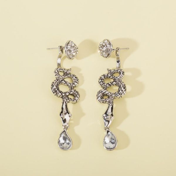 stud fashion rhinestone long snake earring unusual earings for women vintage personality animal female jewelry factory outlet, Golden;silver
stud fashion rhinestone long snake earring unusual earings for women vintage personality animal female jewelry factory outlet, Golden;silver