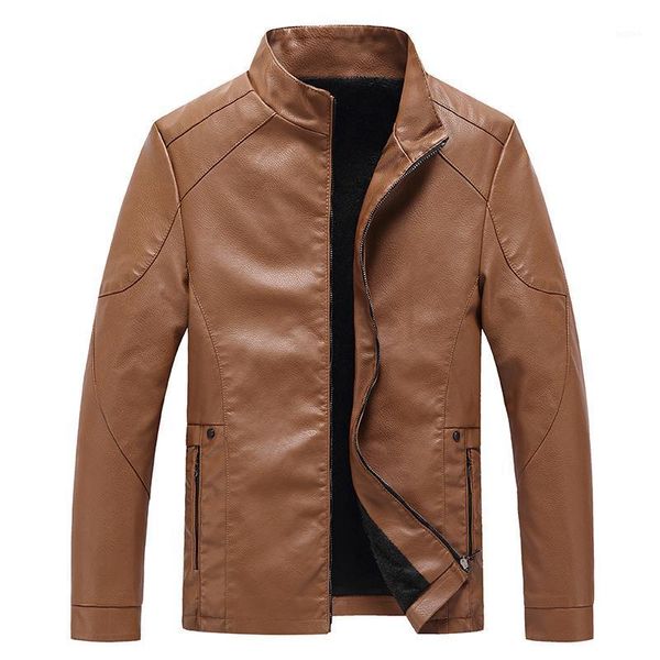 2020 winter men casual motorcycle jackets warm fleece male pu leather jacket stand collar mens biker vintage coat slim1, Black;brown
2020 winter men casual motorcycle jackets warm fleece male pu leather jacket stand collar mens biker vintage coat slim1, Black;brown