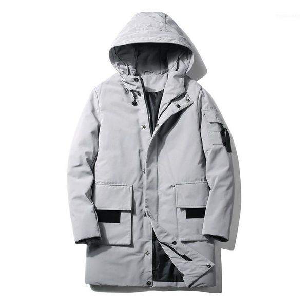 (m-3xl) winter new down jacket men's overcoat medium length korean style thickened youth hooded casual male coat1, Black
(m-3xl) winter new down jacket men's overcoat medium length korean style thickened youth hooded casual male coat1, Black