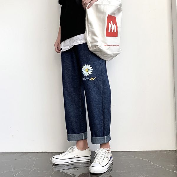 summer thin straight jeans casual big daddy jeans pantswide leg pants wide leg pantskorean fashion loose little daisy pants man izrge, Blue
summer thin straight jeans casual big daddy jeans pantswide leg pants wide leg pantskorean fashion loose little daisy pants man izrge, Blue
