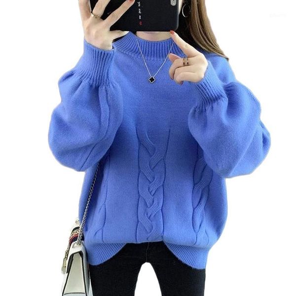 autumn winter women's knitted half turtleneck sweater pullover new solid loose large size long sleeve sweater female jumper 1, White;black
autumn winter women's knitted half turtleneck sweater pullover new solid loose large size long sleeve sweater female jumper 1, White;black