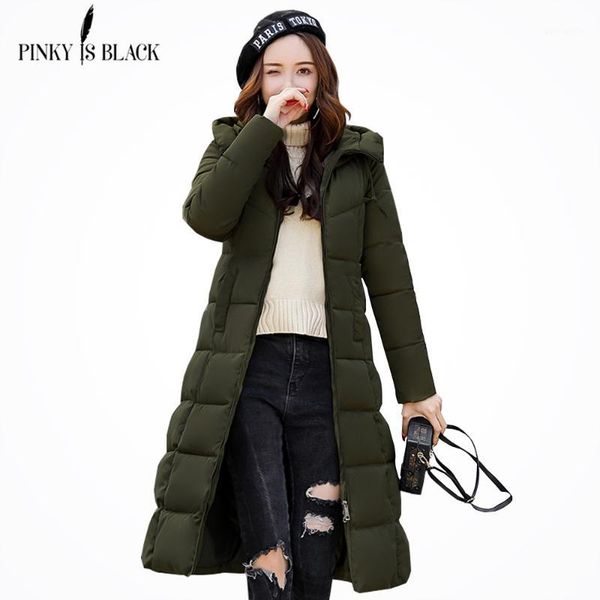 pinkyisblack warm winter jackets women fashion cotton padded long parkas casual hooded winter coat women thicken slim plus size1, Black
pinkyisblack warm winter jackets women fashion cotton padded long parkas casual hooded winter coat women thicken slim plus size1, Black