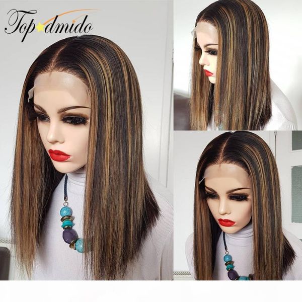 dmido highlight blonde human hair wigs short bob brazilian remy hair pre plucked 13x6 lace front human wigs, Black;brown
dmido highlight blonde human hair wigs short bob brazilian remy hair pre plucked 13x6 lace front human wigs, Black;brown