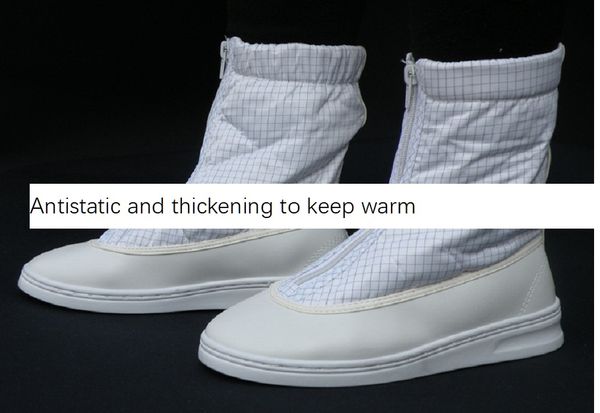 protective cotton shoes anti-stati in the help to keep warm in winter men's and women's work shoes pvc in electronic workshop, Black;brown
protective cotton shoes anti-stati in the help to keep warm in winter men's and women's work shoes pvc in electronic workshop, Black;brown