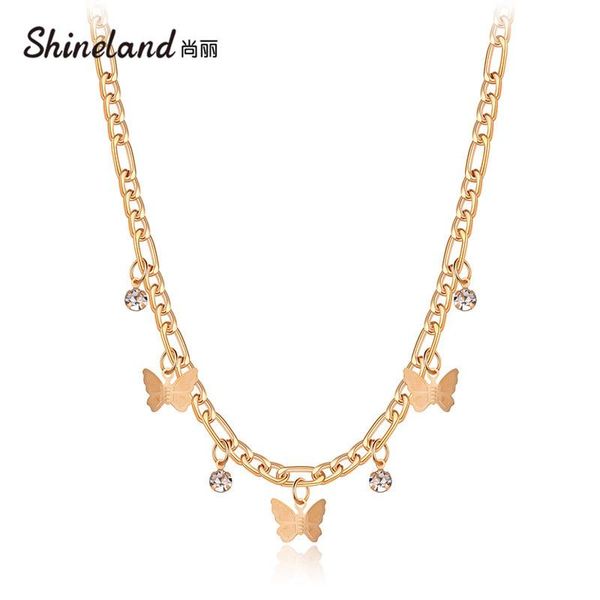chains shineland butterfly shiny crystal clavicle chain fashion necklaces for women girl jewelry accessories party gift 2021, Silver
chains shineland butterfly shiny crystal clavicle chain fashion necklaces for women girl jewelry accessories party gift 2021, Silver