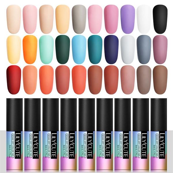 nail gel lilycute 5ml matte polish winter series color soak off uv semi permanent art varnish grey, Red;pink
nail gel lilycute 5ml matte polish winter series color soak off uv semi permanent art varnish grey, Red;pink