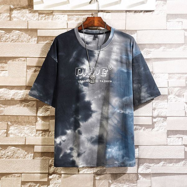 black t-shirt men oversized tie dye cotton punk hip hop japanese streetwear harajuku male t shirt kg-272, White;black
black t-shirt men oversized tie dye cotton punk hip hop japanese streetwear harajuku male t shirt kg-272, White;black