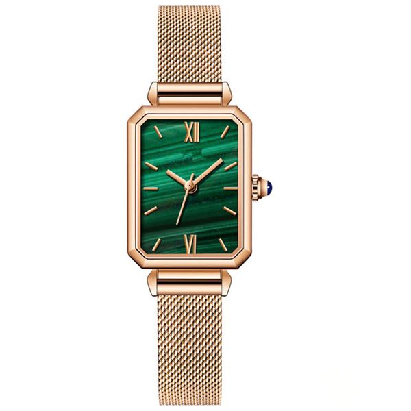 ladies watch fashion creative rose gold wrist watch quartz wristwatchs waterproof simple wrist watchs christmas gift for wife square watchs, Slivery;brown
ladies watch fashion creative rose gold wrist watch quartz wristwatchs waterproof simple wrist watchs christmas gift for wife square watchs, Slivery;brown