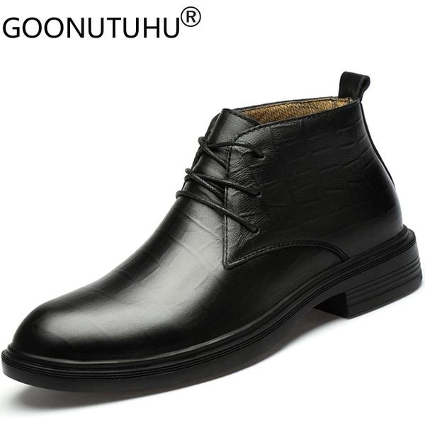 2020 style fashion men's ankle boots casual genuine leather shoes male classics black brown high shoe man snow boots for men
2020 style fashion men's ankle boots casual genuine leather shoes male classics black brown high shoe man snow boots for men
