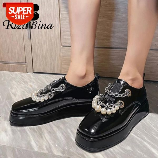 rizabina real leather women pumps fashion platform beads thick heel spring shoes woman retro office lady footwear size 34-39 #ys44
rizabina real leather women pumps fashion platform beads thick heel spring shoes woman retro office lady footwear size 34-39 #ys44
