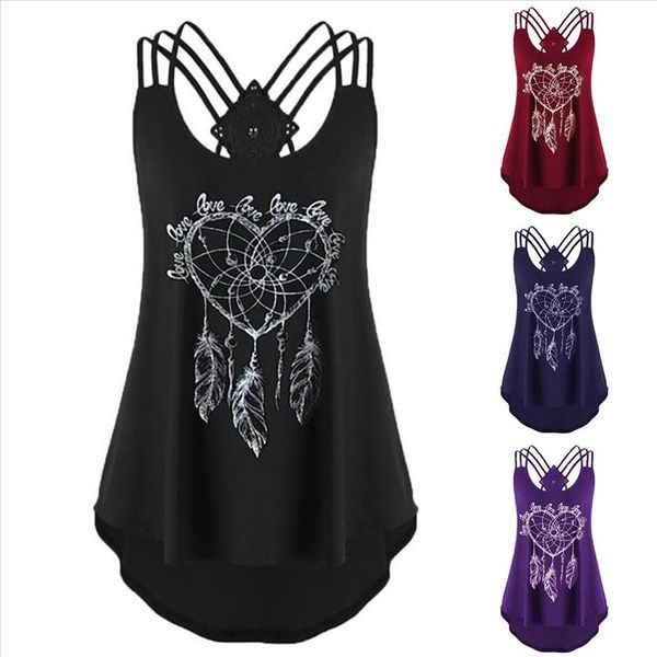 fashion love print tank women lace strappy tshirt tunic casual summer ladies camis vest female blusas, White
fashion love print tank women lace strappy tshirt tunic casual summer ladies camis vest female blusas, White