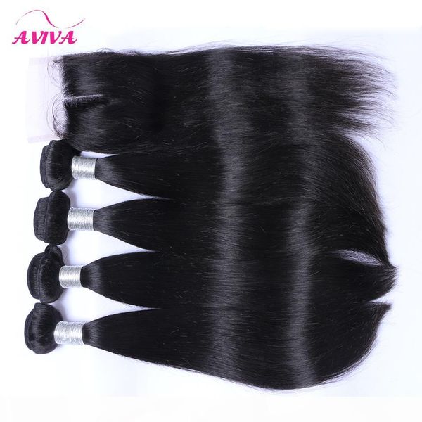 malaysian peruvian indian brazilian cambodian straight human hair bundles hair with 4*4 lace closure 100% unprocessed virgin hair weaves, Black
malaysian peruvian indian brazilian cambodian straight human hair bundles hair with 4*4 lace closure 100% unprocessed virgin hair weaves, Black