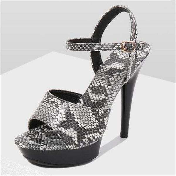 2020 new summer women high heels snakeskin sandals 13/15cm fashion stripper shoes party pumps shoes women platform sandals, Black
2020 new summer women high heels snakeskin sandals 13/15cm fashion stripper shoes party pumps shoes women platform sandals, Black