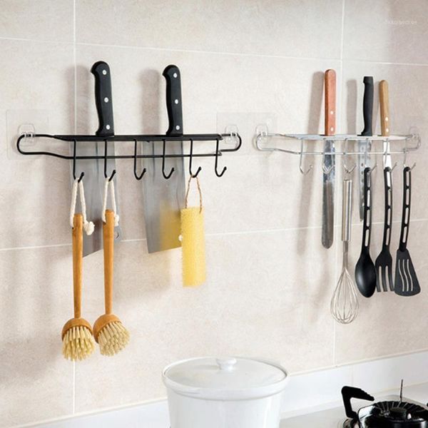 hooks & rails household punching wrought iron knife holder no trace paste kitchen rack spoon spatula rack1
hooks & rails household punching wrought iron knife holder no trace paste kitchen rack spoon spatula rack1