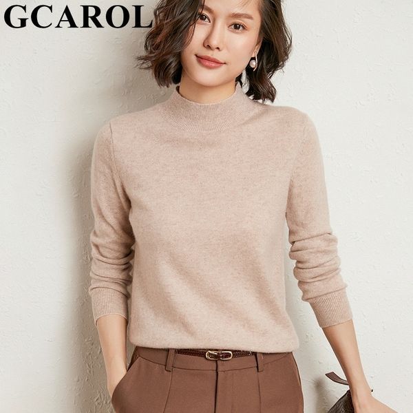 gcarol fall winter women stand collar 30% wool sweater soft minimalist basic jumper jersey stretch muti occasion knitwear 2xl 201130, White;black
gcarol fall winter women stand collar 30% wool sweater soft minimalist basic jumper jersey stretch muti occasion knitwear 2xl 201130, White;black