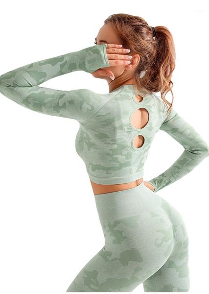 yoga outfits women's long-sleeve shirt wear for women gym fitness sportswear hollow seamless, White;red
yoga outfits women's long-sleeve shirt wear for women gym fitness sportswear hollow seamless, White;red