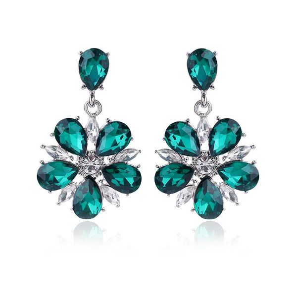 lubov colorful crystal stone flower petals pendant drop earrings women fashion rhinestone dangle earrings party jewelry 2021, Silver
lubov colorful crystal stone flower petals pendant drop earrings women fashion rhinestone dangle earrings party jewelry 2021, Silver