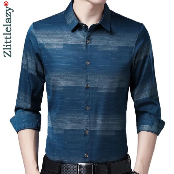 men's casual shirts 2021 long sleeve men formal social shirt streetwear striped dress mens slim regular fit clothes fashions 90872, White;black
men's casual shirts 2021 long sleeve men formal social shirt streetwear striped dress mens slim regular fit clothes fashions 90872, White;black