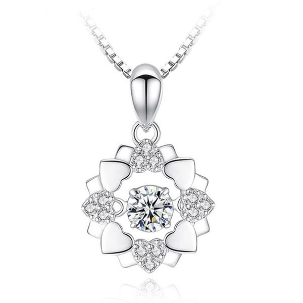 long necklace for women round zircon crystal pendant necklace jewelry choker gift for lady collares, Silver
long necklace for women round zircon crystal pendant necklace jewelry choker gift for lady collares, Silver