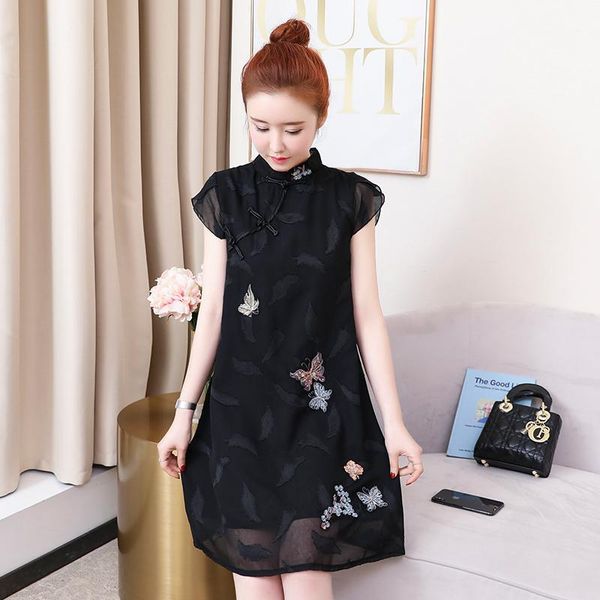 2019 modern chinese dress cheongsam qipao cheongsam modern for women vintage embroidery flower women chiffon lace1, Red
2019 modern chinese dress cheongsam qipao cheongsam modern for women vintage embroidery flower women chiffon lace1, Red