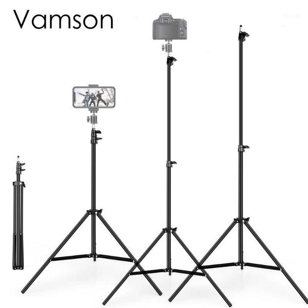 vamson for phone and camera holder control foldable light stands tripod p video recording live broadcast tripod stand vls01a1
vamson for phone and camera holder control foldable light stands tripod p video recording live broadcast tripod stand vls01a1