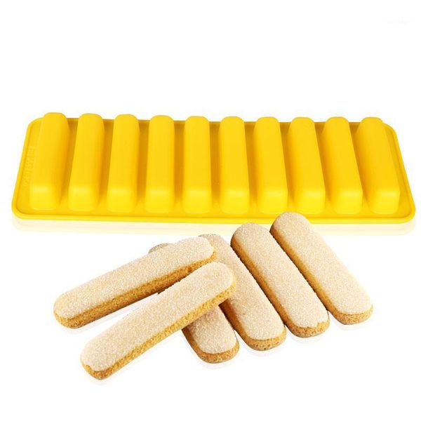 cake tools 1 pc grade silicone bakeware cookie finger biscuit chocolate mold jelly/pudding baking & pastry 10 finger1
cake tools 1 pc grade silicone bakeware cookie finger biscuit chocolate mold jelly/pudding baking & pastry 10 finger1