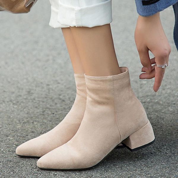 women ankle boots pointed toe sock boots high heels female party shoes women 2020 new winter1, Black
women ankle boots pointed toe sock boots high heels female party shoes women 2020 new winter1, Black