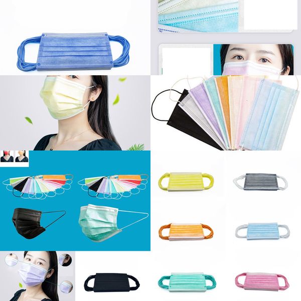 factory disposable face stock in colorful 23 layer balck gray pink mouth masks cover party mask 28
factory disposable face stock in colorful 23 layer balck gray pink mouth masks cover party mask 28