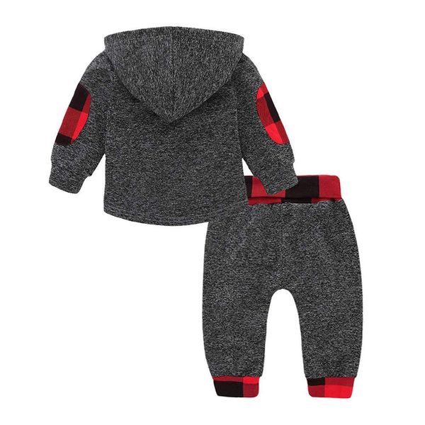 toddler baby girls boys clothes set long sleeve red plaid hooded pullover jacket with pocket infant clothing suit lj201223, White
toddler baby girls boys clothes set long sleeve red plaid hooded pullover jacket with pocket infant clothing suit lj201223, White