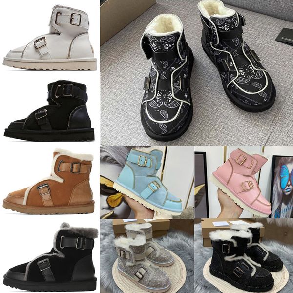 2021 australia mini women platform designer womens buckle motorccle boot girls bailey bow australian winter fur snow short locomot c1fx#, Black
2021 australia mini women platform designer womens buckle motorccle boot girls bailey bow australian winter fur snow short locomot c1fx#, Black