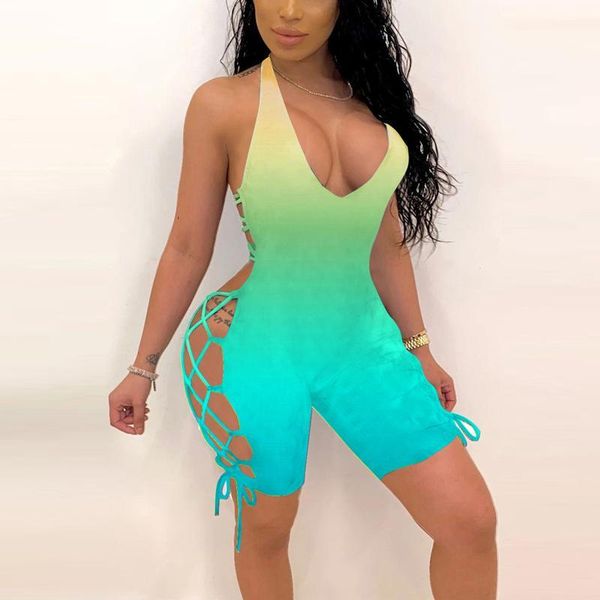 women's jumpsuits & rompers fashion tie dye print short women party club bodycon printed playsuit lace up one piece backless slim rompe, Black;white
women's jumpsuits & rompers fashion tie dye print short women party club bodycon printed playsuit lace up one piece backless slim rompe, Black;white