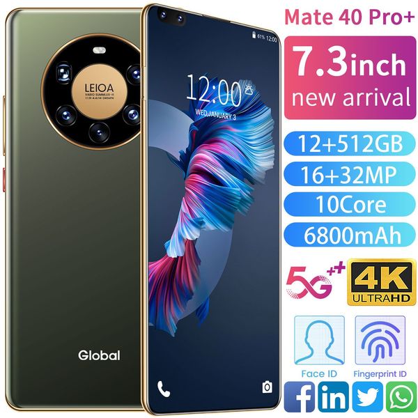 the new smartphone mate40pro+ large screen 7.2 inch 1+8g android external low-cost wholesale cross-border mobile phone
the new smartphone mate40pro+ large screen 7.2 inch 1+8g android external low-cost wholesale cross-border mobile phone